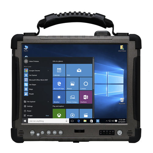 超硬質タブレット - R10IP8M-RTT2GP - Winmate, Inc. - Windows / 10.4インチ / Intel® Pentium