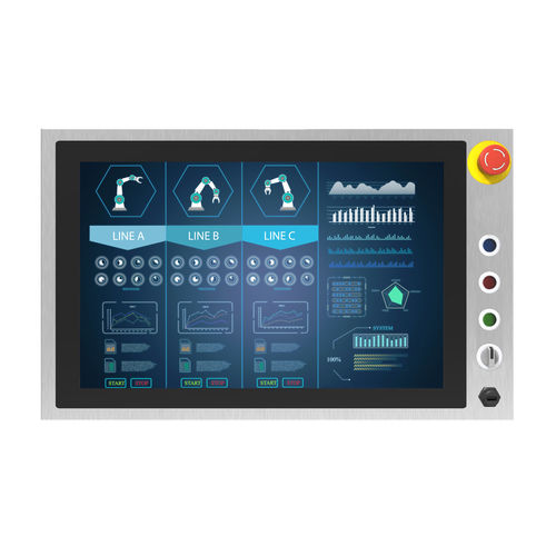 HMIパネルPC - W22IB3S-SPA3-B - Winmate, Inc. - PCAP 容量型タッチスクリーン / 21.5インチ / 1920 x 1080
