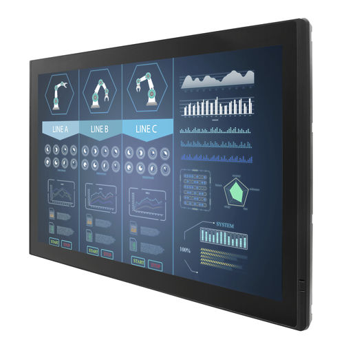 LCD/TFTモニター - W32L100-PTA1 - Winmate, Inc. - 投影容量方式タッチスクリーン / 産業用 / 販売拠点用