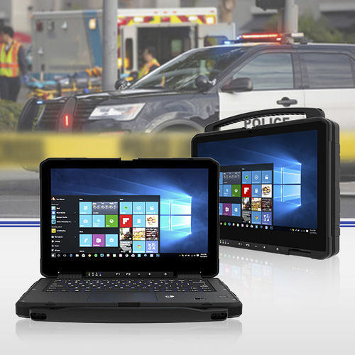 産業用ラップトップ コンピューター - M140TG - Winmate, Inc. - Intel® Core™ i5 / Intel® Core™ i5-1135G7 / Intel HD Graphics