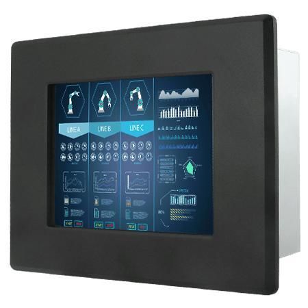 抵抗タッチスクリーンモニター - R08T200-IPT1WT - Winmate, Inc. - タッチパネル付き / 保護用 / 8.4インチ