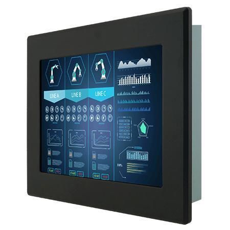 LCDモニター - R12L600-IPM2WT - Winmate, Inc. - 抵抗タッチスクリーン / タッチパネル付き / 工業用