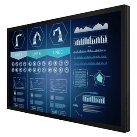 マルチタッチスクリーンモニター - W55L100-PCA3OD - Winmate, Inc. - 投影容量方式タッチスクリーン / 産業用 / 外用
