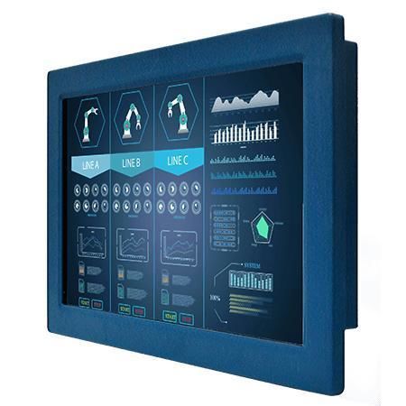 LCDモニター - R12L100-VMM2 - Winmate, Inc. - タッチスクリーン / 5ワイヤー抵抗タッチスクリーン / 産業用