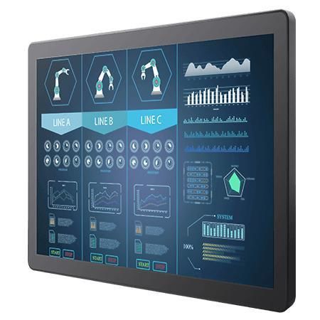 マルチタッチスクリーンモニター - R19L100-GCM1 - Winmate, Inc. - PCAP 容量型タッチスクリーン / HMIインターフェース用 / 19インチ
