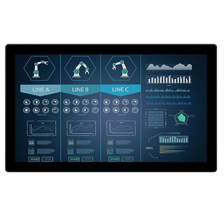LCDモニター - W24L100-PTA2 - Winmate, Inc. - マルチタッチスクリーン / 投影容量方式タッチスクリーン / 工業用