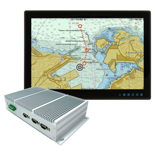 海洋用途パネルPC - W24IH3S-MRA1FP - Winmate, Inc. - TFT LCD / PCAP 容量型タッチスクリーン / マルチタッチスクリーン