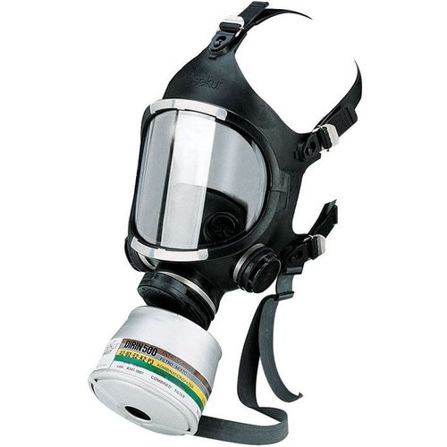 再使用可能防護マスク - C 607/F - EKASTU Safety - 全面 / 産業用 / フィルター1つ