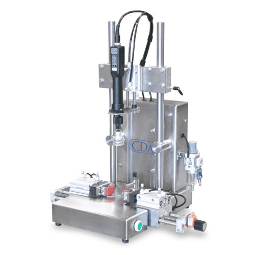 半自動スクリューキャッピング機 - VS 100 - CDA - 化学製品用 / 化粧品用 / ボトル用