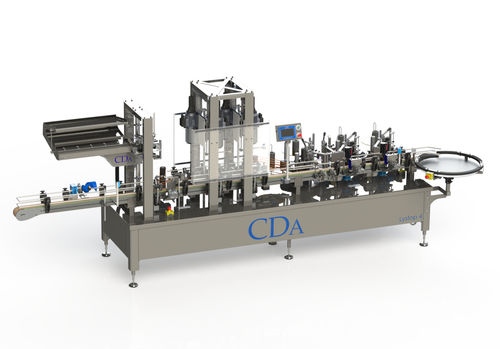 自動ラベル自動貼付機 - Lystop 4 - CDA - ボトル用 / ワイン産業用