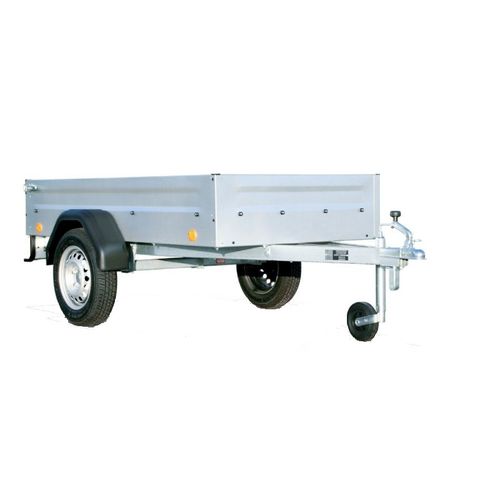 設備トレーラー - TL EU series, TL-EB3 - Böckmann - 低床貨物車 / 1軸 / 牽引式