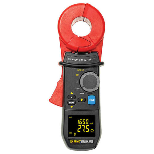 連続性試験機 - 6416 - AEMC Instruments - インピーダンス / 抵抗接地 / 質量