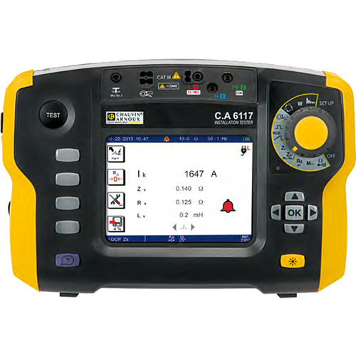 電圧試験機 - C.A 6117 - AEMC Instruments - 絶縁 / 連続性 / 質量