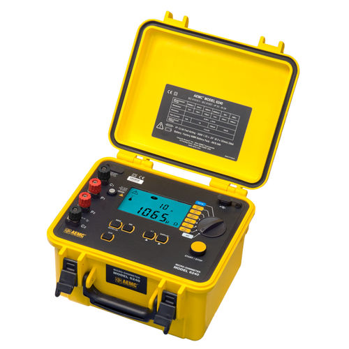 デジタル抵抗計 - 6240 - AEMC Instruments - 携帯型 / 頑丈