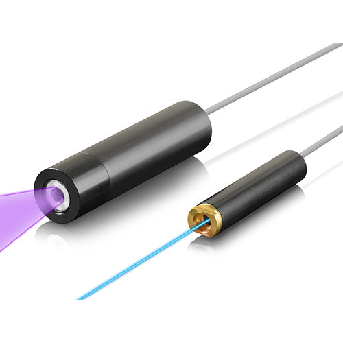 固体ダイオード レーザー モジュール - FLEXPOINT® - LASER COMPONENTS - 青 / 測定用
