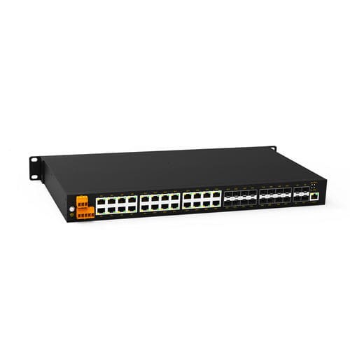 管理型イーサネットスイッチ - SICOM6432G - Kyland Technology Co.,Ltd. - 10/100BaseT(X) / 32 ポート / ギガビット
