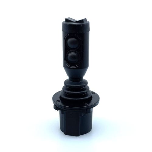 単軸ジョイスティック - C15 G11 - CALDARO AB - 2軸 / ボタン付き / ロッカースイッチ付き