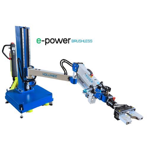 移動式マニピュレーター - ROVER RM01-e - VOLUMEC® & EASYARM - 電動 / 把持具付き / フック付き