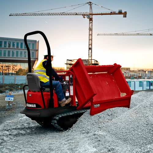 クローラー式小型ダンプカー - C12R-C - YANMAR COMPACT EQUIPMENT EMEA S.A.S. - ディーゼル / 前方除荷 / リフトスキップ