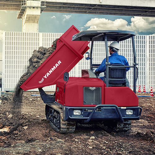 クローラー式小型ダンプカー - C30R-3TV - YANMAR COMPACT EQUIPMENT EMEA S.A.S. - ディーゼル / セルフローディング / コンパクト