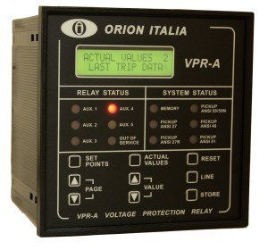 過電圧保護継電器 - VPR-A - Orion Italia - 電圧下 / 位相順序 / 欠相