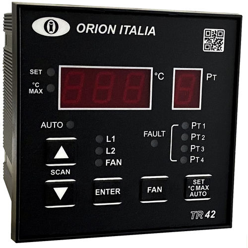 デジタル温度コントローラー - TR42 - Orion Italia - プログラム可能 / 変圧器用 / パネル取り付け式