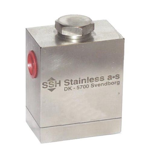 ステンレススチール製逆止弁 - PKV-06 - SSH Stainless - ボール式 / 水用 / オイル