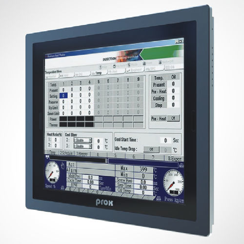 TFT LCDパネルPC - SP-C121 - Protech Systems - LEDバックライト / 5ワイヤー抵抗タッチスクリーン / 12.1インチ