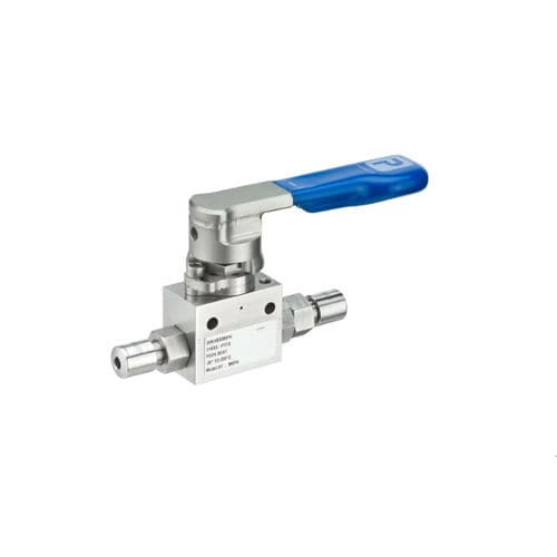 ボールバルブ - Hi-Pro  - Parker Hannifin France SAS - 手動ハンドル付き / レバー / ねじロック式