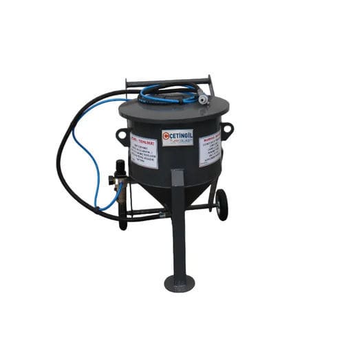 手動式サンドブラスタ－ - VSK 100 - Cetingil Machinery Industry - 圧力式 / 移動式 / 表面処理用