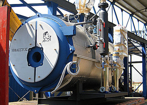 過熱スチーム式ボイラー - KD - HEPHΑESTUS BOILER MAKERS & ENGINEERING - 飽和蒸気 / 過熱水 / 天然ガス