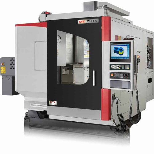 5軸フライス盤 - XYZ UMC 4+1 - XYZ Machine Tools - 縦型 / 回転テーブル / BT 40