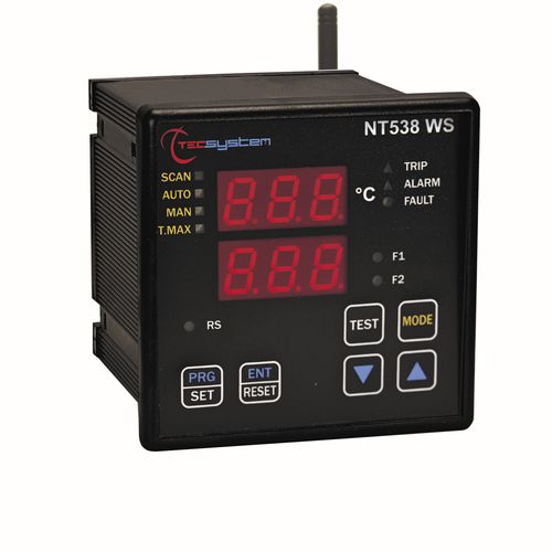 デジタル温度調節器 - NT538 WS - TECSYSTEM srl - プログラム可能 / 変圧器用