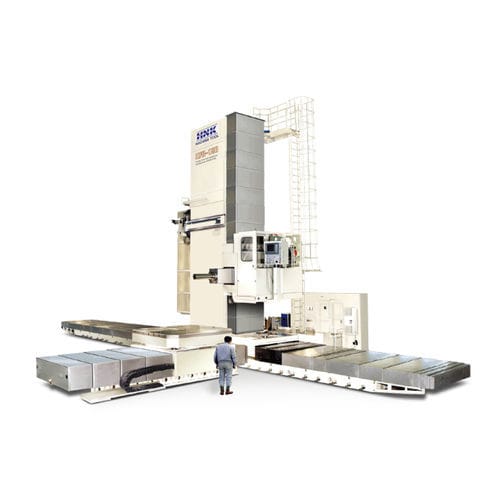 CNCボーリング フライス盤 - HFB series  - HNK Machine Tool - 横型 / 地面用 / 4軸