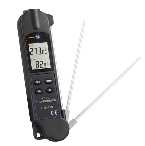 赤外放射温度計 - PCE-IR 80 - PCE Deutschland GmbH - プローブ / デジタル ディスプレイ / °C