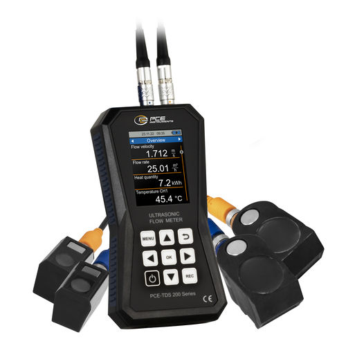 超音波流量計 - PCE-TDS 200 Series - PCE Deutschland GmbH - 密度 / 化学製品 / 水用