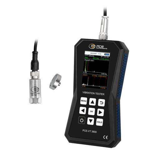 機械監視用振動計 - PCE-VT 3900 - PCE Deutschland GmbH - バランス / ポータブル / データロガー付き