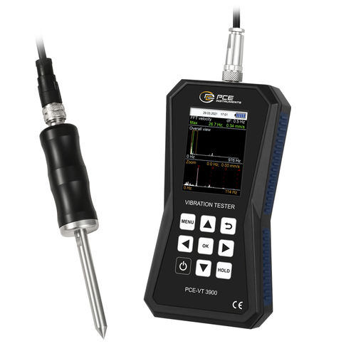 機械監視用振動計 - PCE-VT 3900S - PCE Deutschland GmbH - バランス / ポータブル / データロガー付き