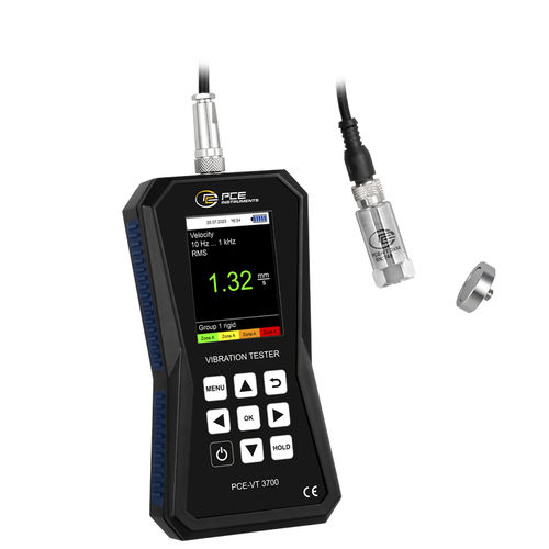 単軸方向加速度計 - PCE-VT 3700 - PCE Deutschland GmbH - 光ファイバー