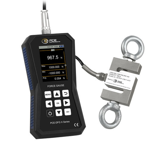 デジタル動力計 - PCE-DFG KX Series - PCE Deutschland GmbH - ダイナミック / 携帯型 / 牽引/圧縮