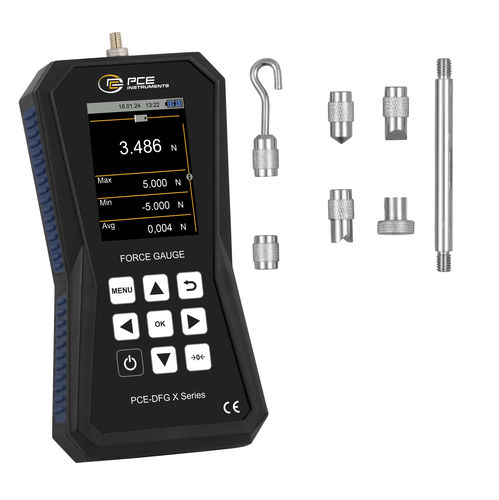 デジタル動力計 - PCE-DFG X Series - PCE Deutschland GmbH - ダイナミック / 携帯型 / 牽引/圧縮