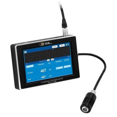 超音波式厚さ計 - PCE-CT 1000 - PCE Deutschland GmbH - コーティング / 携帯型 / プラスチック製