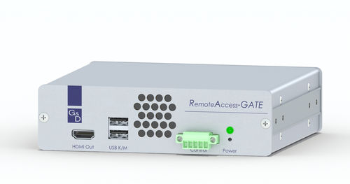イーサネットリモートターミナルユニット - RemoteAccess-GATE - Guntermann & Drunck - インテリジェント