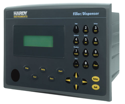 パネル取り付け重量インジケーター / コントローラー - HI 3010 - Hardy Process Solutions