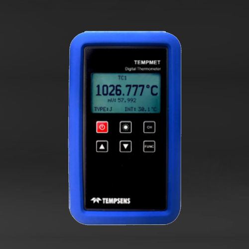 熱電温度計 - TEMPMET 09 - TEMPSENS - 測温抵抗体（RTD） / デジタル / 携帯型