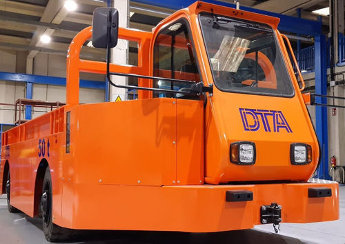 電動式自動台車 - DTA - 2軸 / 重荷重用 / 昇降式