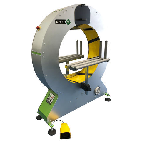 オービタルストレッチ包装機 - NELEO 90 - Plasticband S.A. - 自動 / ドアおよび窓用 / 家具用