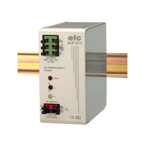 DINレール電源 - ALE1210 - ELC construction électronique - AC/DC / 単一出力 / 制御