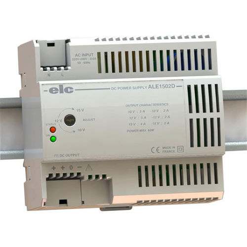 DINレール電源 - ALE1502D - ELC construction électronique - AC/DC / 単一出力 / 制御