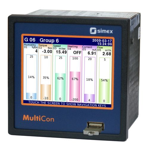プロセス表示器 - MultiCon CMC-99 - SIMEX Sp. z o.o. - 温度 / 電流 / 電圧